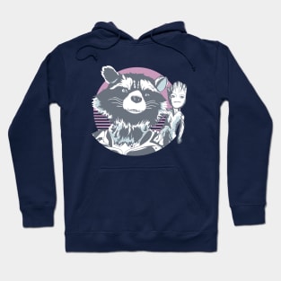 Rocket Racoon x Groot Hoodie